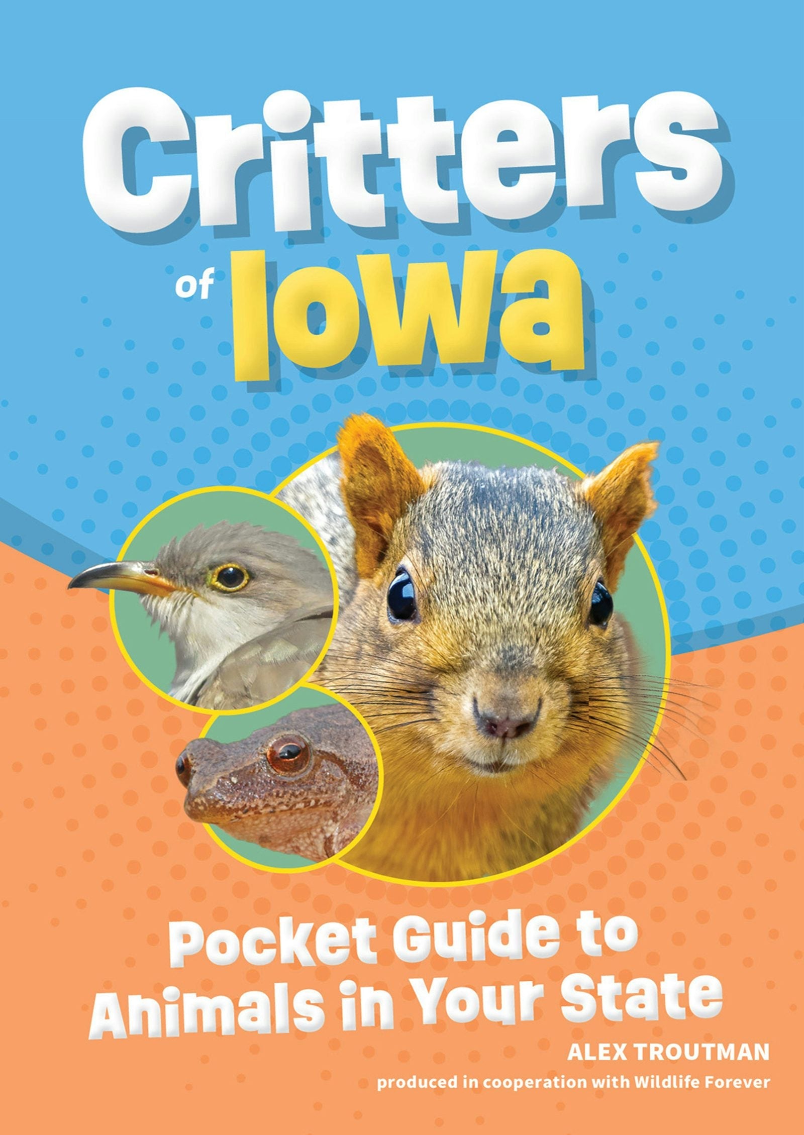 Book cover image for Critters of Iowa ISBN: 9781647553548